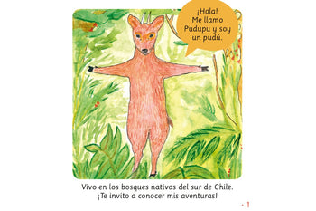 Pudupu, el pudú que no quería lavarse los dientes