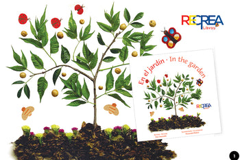 Láminas Kamishibai En el jardín