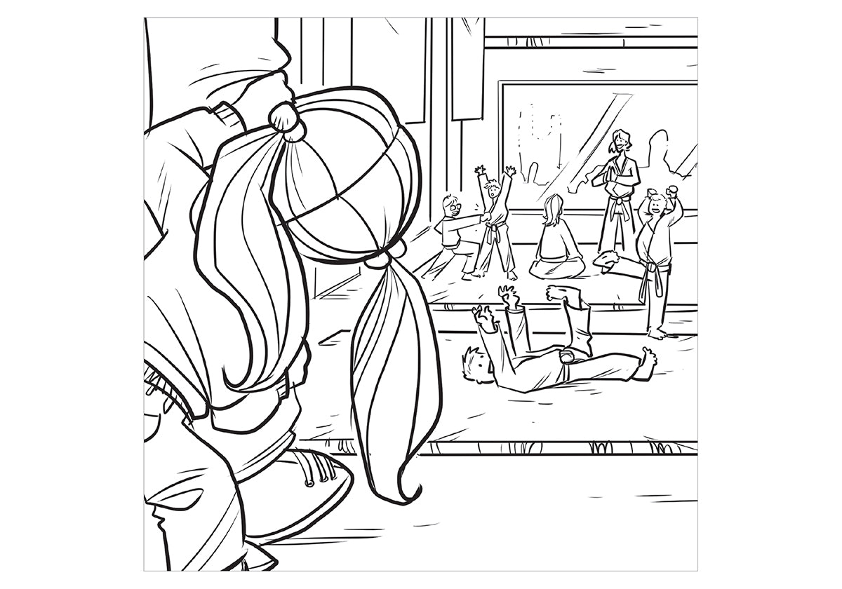 Martina taekwondista