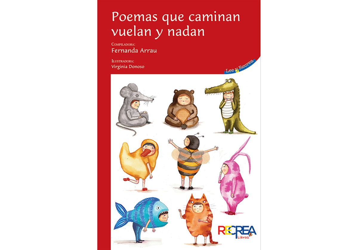 Poemas que caminan, vuelan y nadan