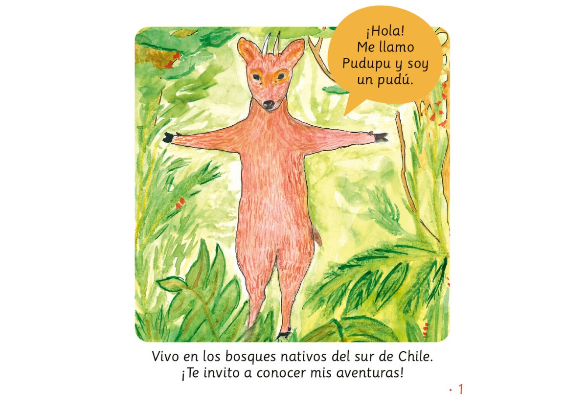 Pudupu, el pudú que no quería lavarse los dientes