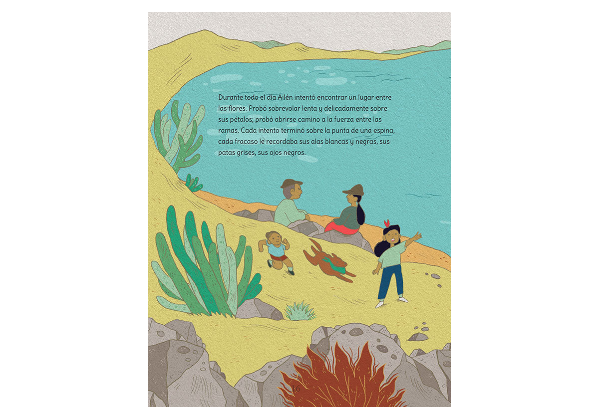 Ailén en busca del color