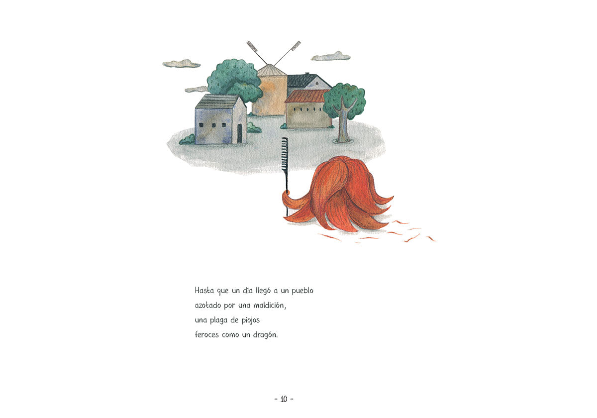 La cabellera andante