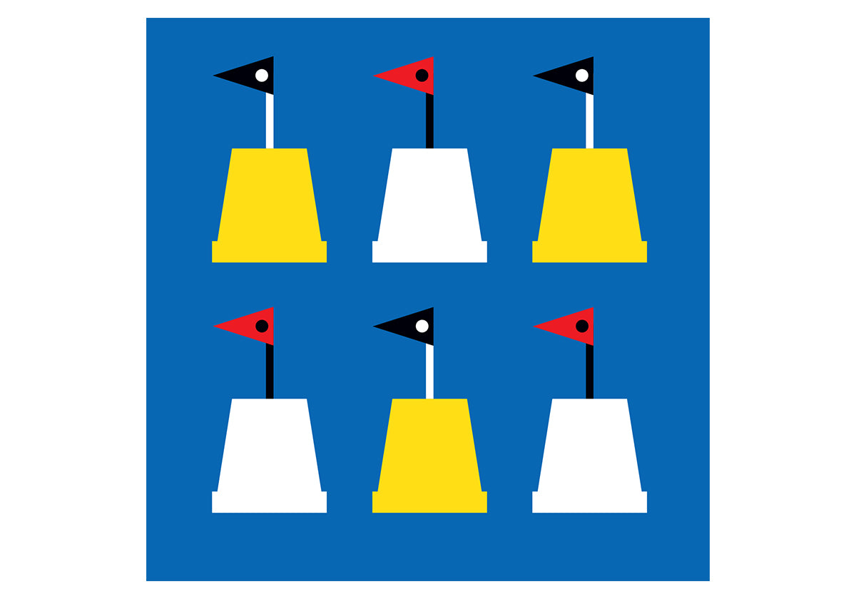 El bebé ve en la playa