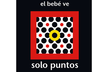 El bebé ve solo puntos