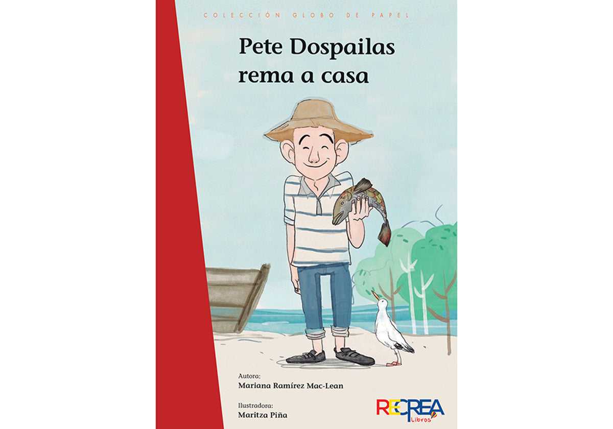 Pete Dospailas rema a casa